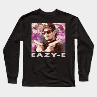 Nwa Days Eazy E's Impact In Vintage Photographs Long Sleeve T-Shirt